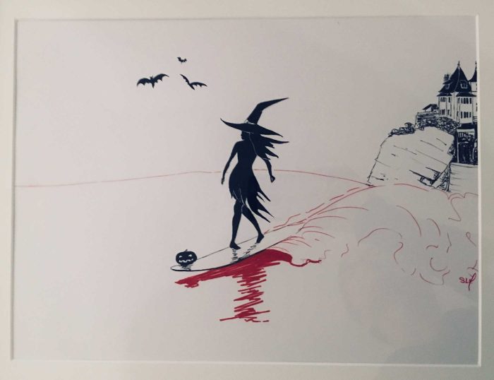 The Witch Encre sur papier A3 (29,7cm x 42cm) 2017